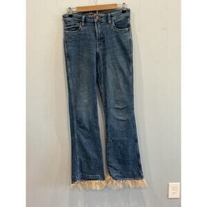 Wrangler Womens High Rise Flare Jeans Tulle Western Rodeo Cowgirl Cowboy 28 x 34